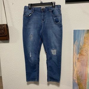 S.O. Brand Skinny Ankle Jeans